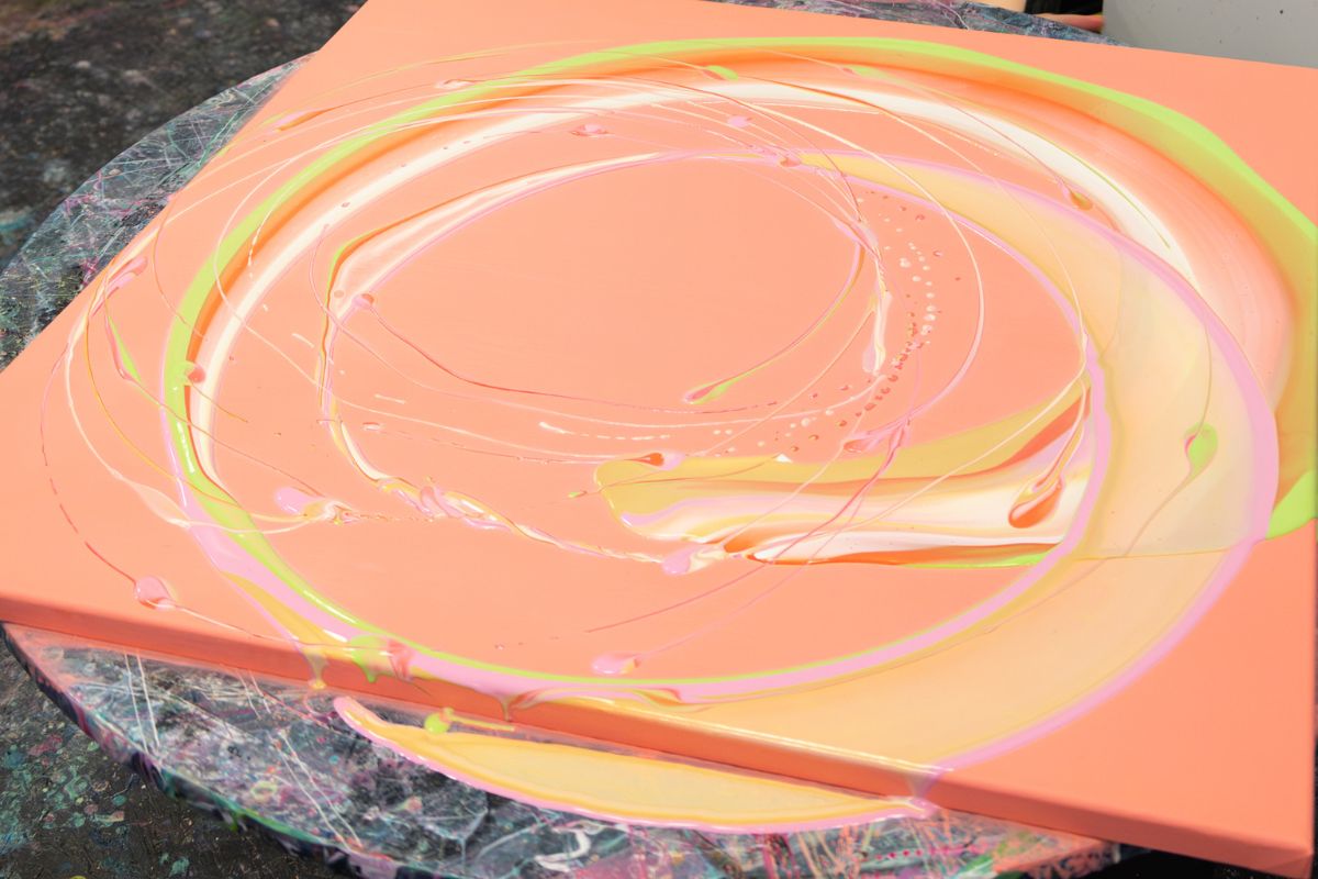 SpiralArt v ArtLab – barevná spirála